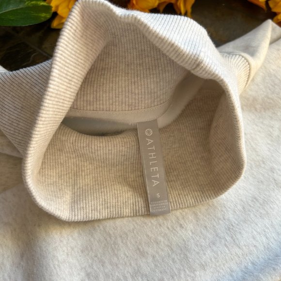 **👏HOST PICK👏 ** Athleta Cozy Karma Side Zip Funnel Neck NWT - Picture 10 of 13
